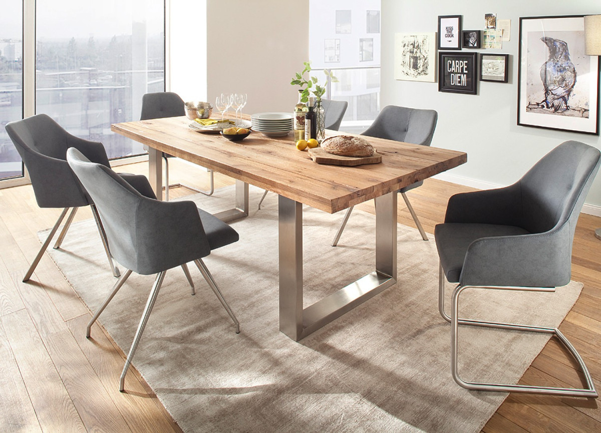 Table Salle A Manger En Bois Contemporaine Pour Salle A Manger