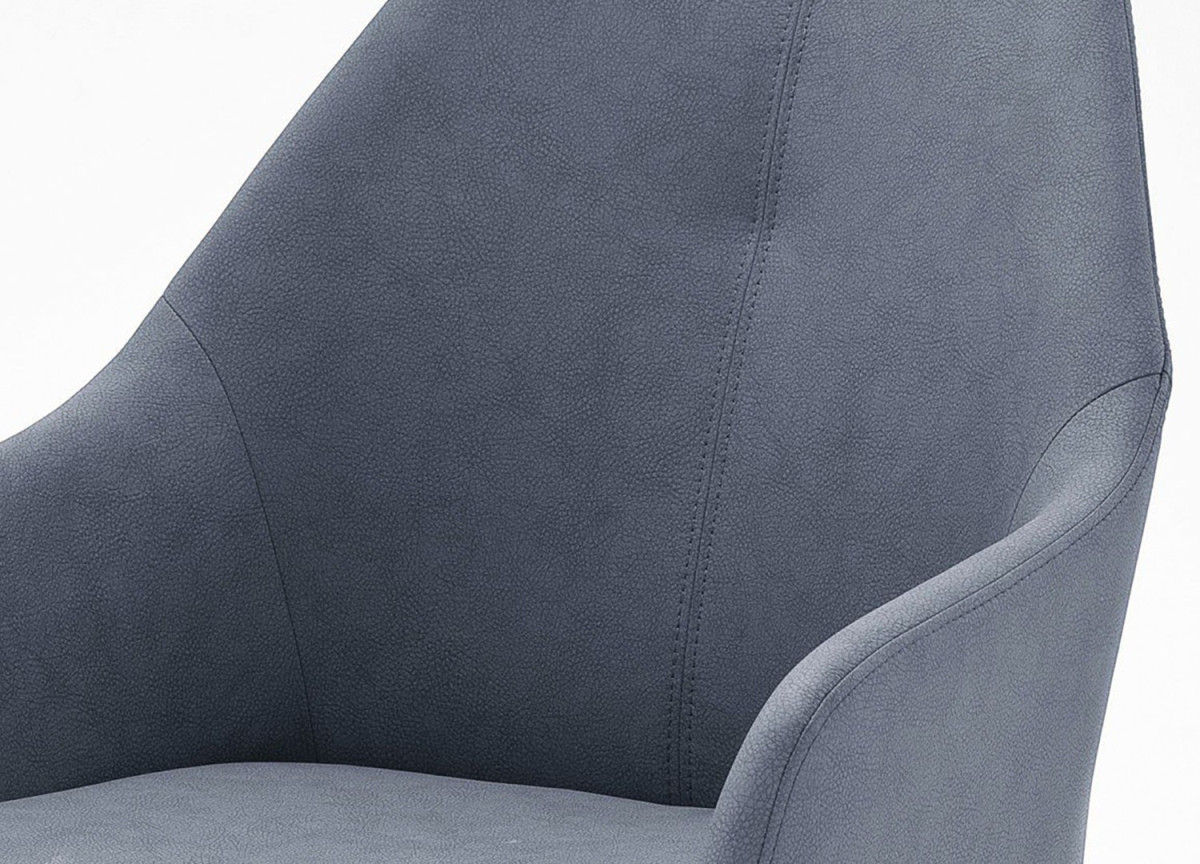 Chaises Design avec Accoudoirs Pied Inox