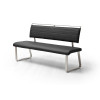 Banc avec Dossier en Cuir Simili Moderne