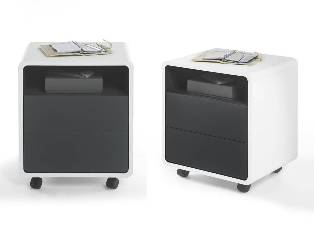 Bureau Design Blanc & Gris