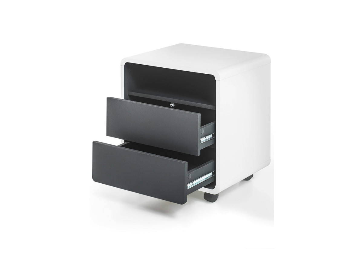 Bureau Design Blanc & Gris
