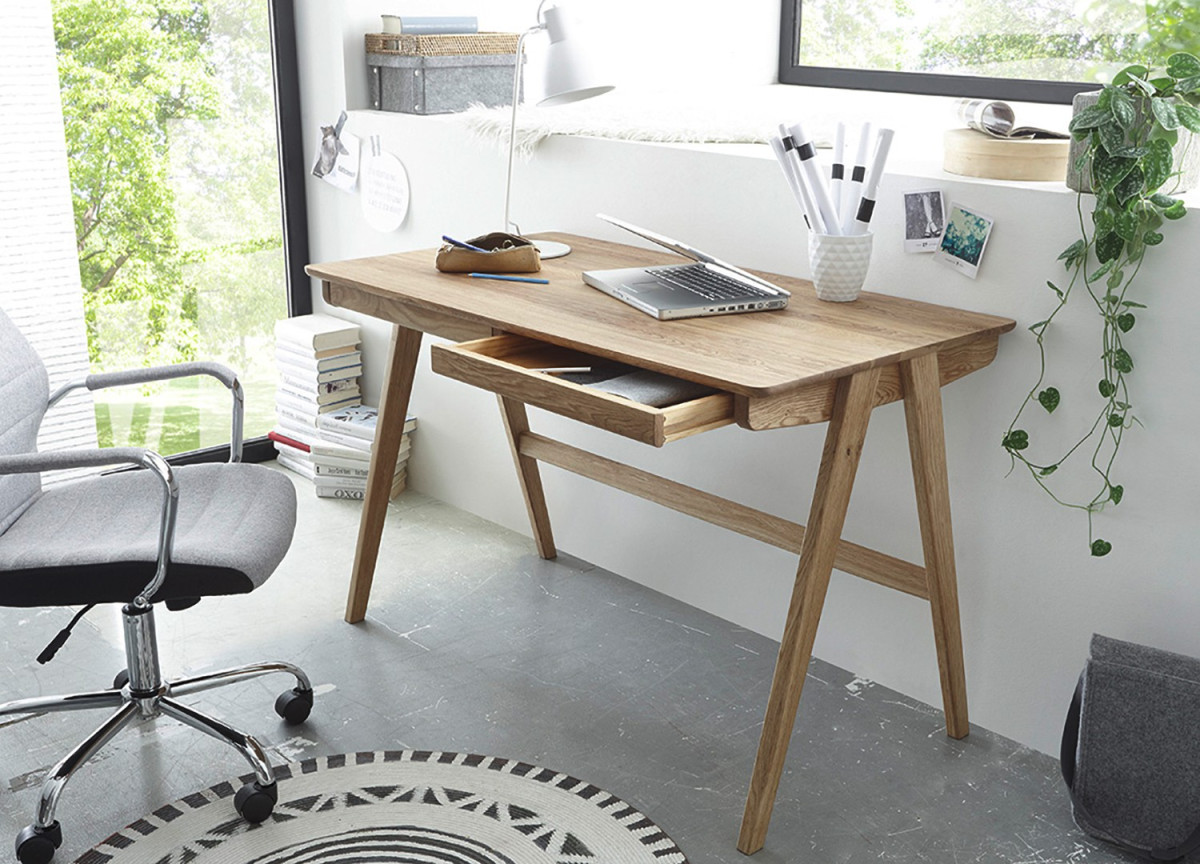 Bureau - Secrétaire Bois Massif Scandinave