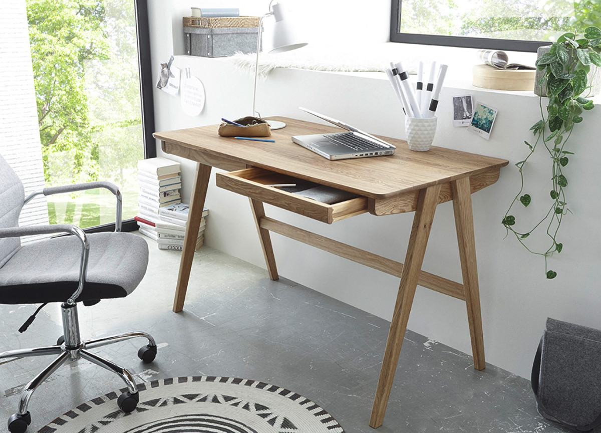 Bureau - Secrétaire Bois Massif Scandinave