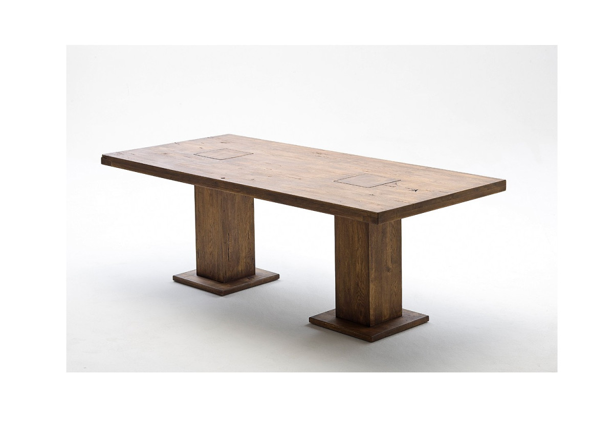 Table à Manger en Bois Massif 180 cm