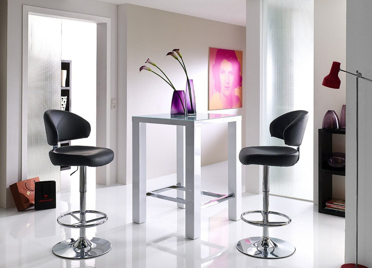 Table Haute Carrée Design 80x80