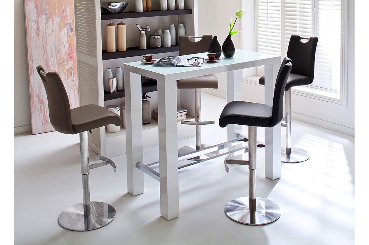  Table Haute Design  120x60 pour salle  manger