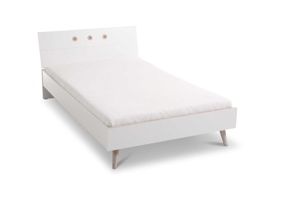 Chambre Ado Moderne Blanche et Bois