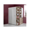 Lit Simple et Armoire Dressing D'angle