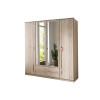 Armoire Bois - 4 Portes / 2 Tiroirs