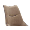 Chaise Design en Tissu - 6 Coloris