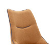 Chaise Design en Tissu - 6 Coloris