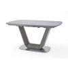 Table Céramique Grise Extensible