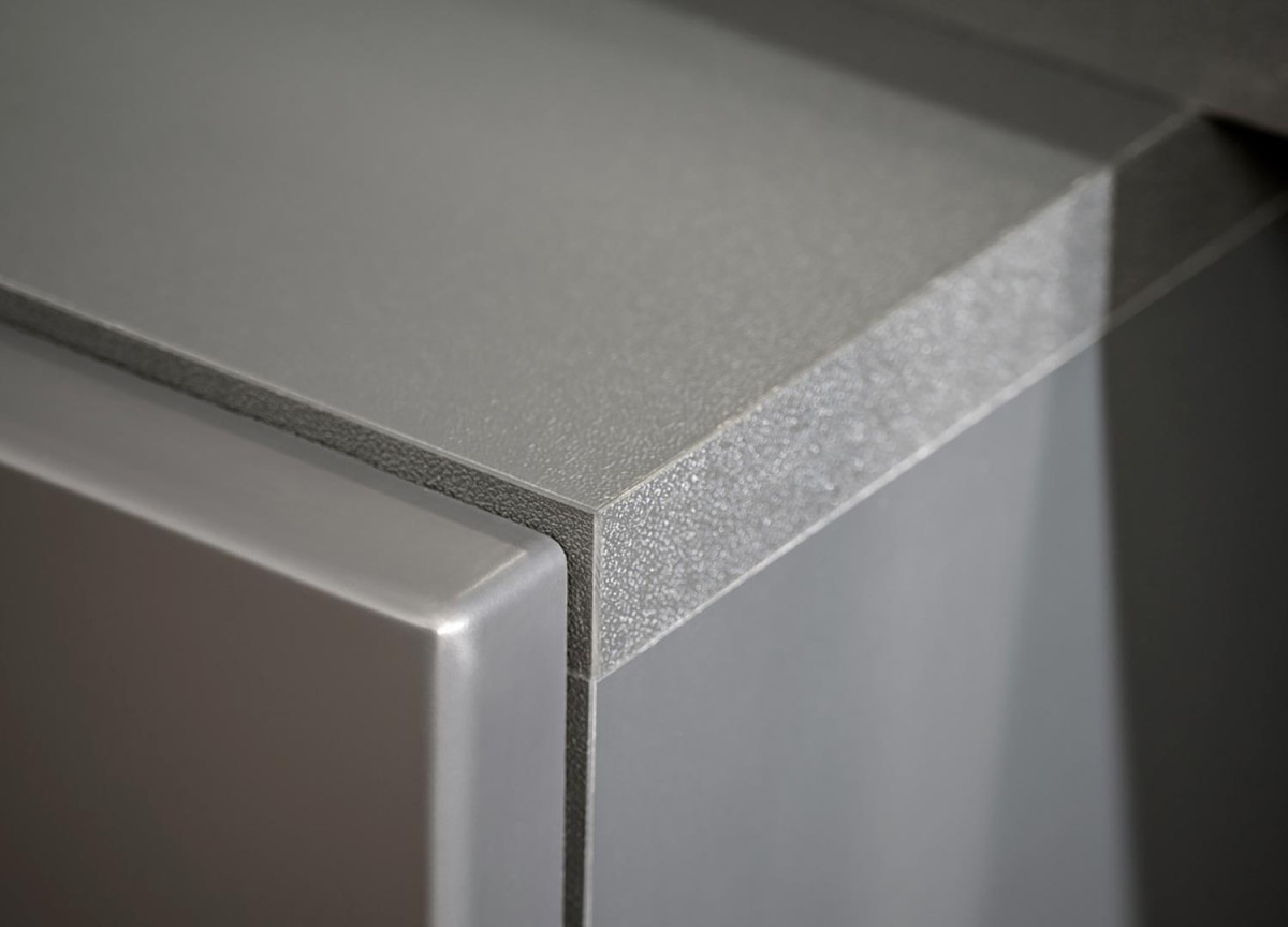 Meuble TV Design Led Gris & Bois