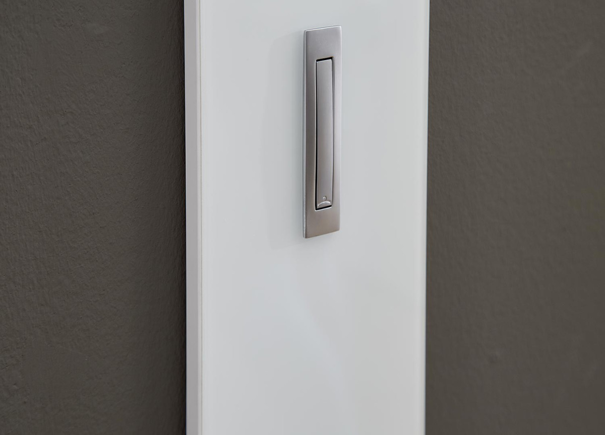 Meuble d'entrée couloir blanc