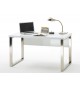 Table de bureau blanc laqué design