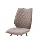 Chaise design en tissu pas cher - Tissu gris ou sable