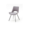 Chaise design en tissu pas cher - Grise ou sable
