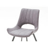 Chaise design en tissu pas cher - Grise ou sable