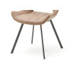 Chaise design en tissu pas cher - Grise ou sable