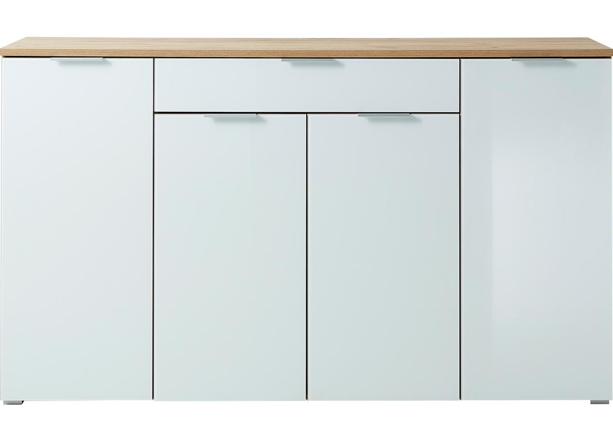Buffet blanc et bois