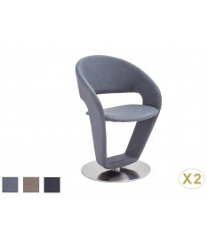 Chaise de table design pivotante