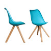 Chaise scandinave de couleur pas cher