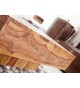 Table basse bois massif / Carrée 80 cm