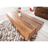 Table basse bois massif / Rectangulaire 100 cm