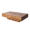 Table basse rectangulaire 110 cm / Bois massif