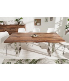 Table de salle à manger design / Bois massif