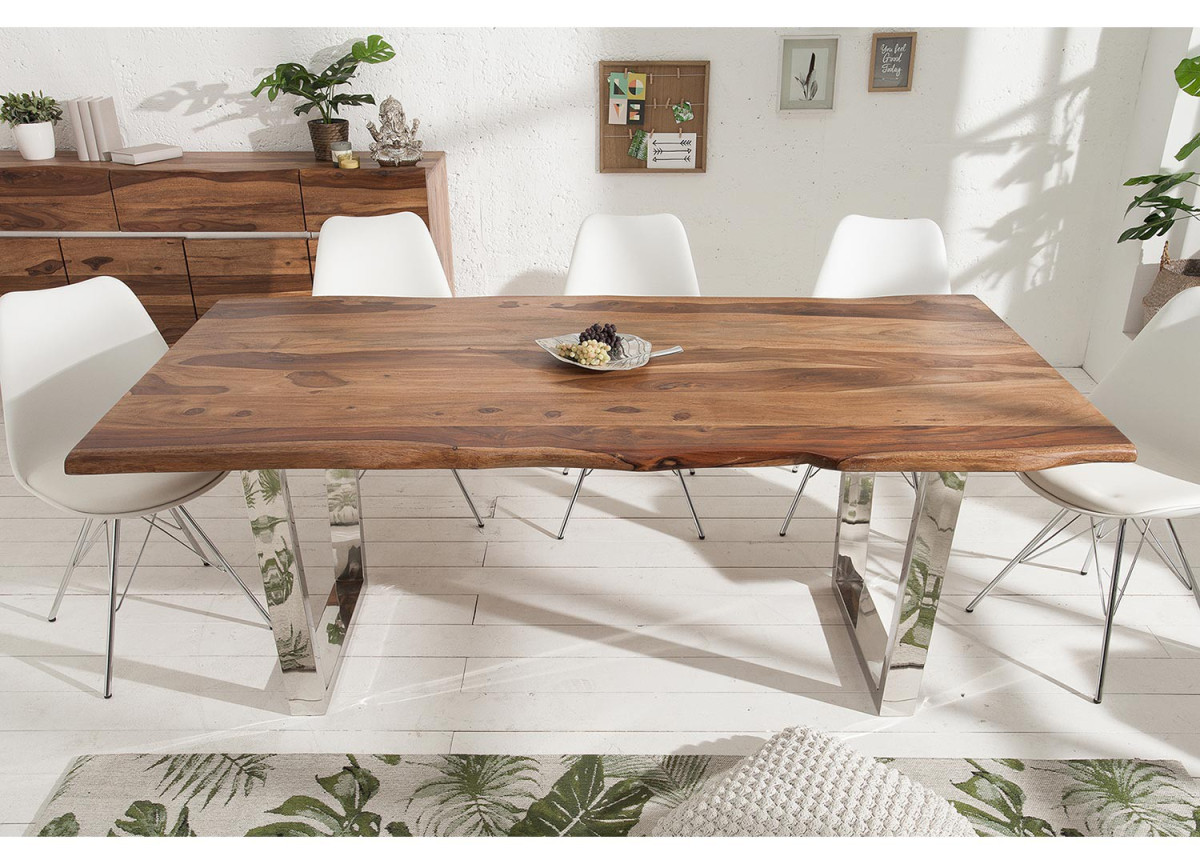 Table De Salle A Manger Design Bois Massif Pour Salle A Manger