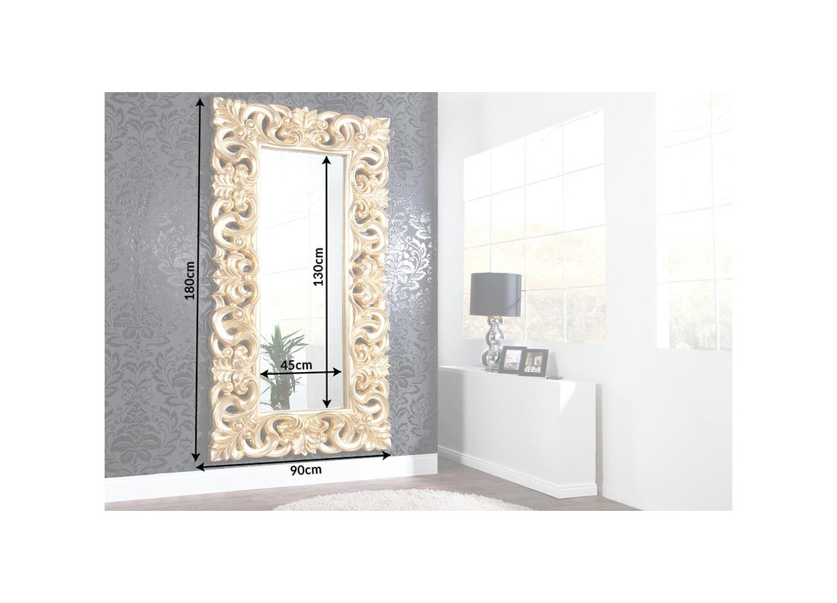 Miroir baroque 180 cm