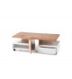 Table basse design rectangulaire - Multiples rangements