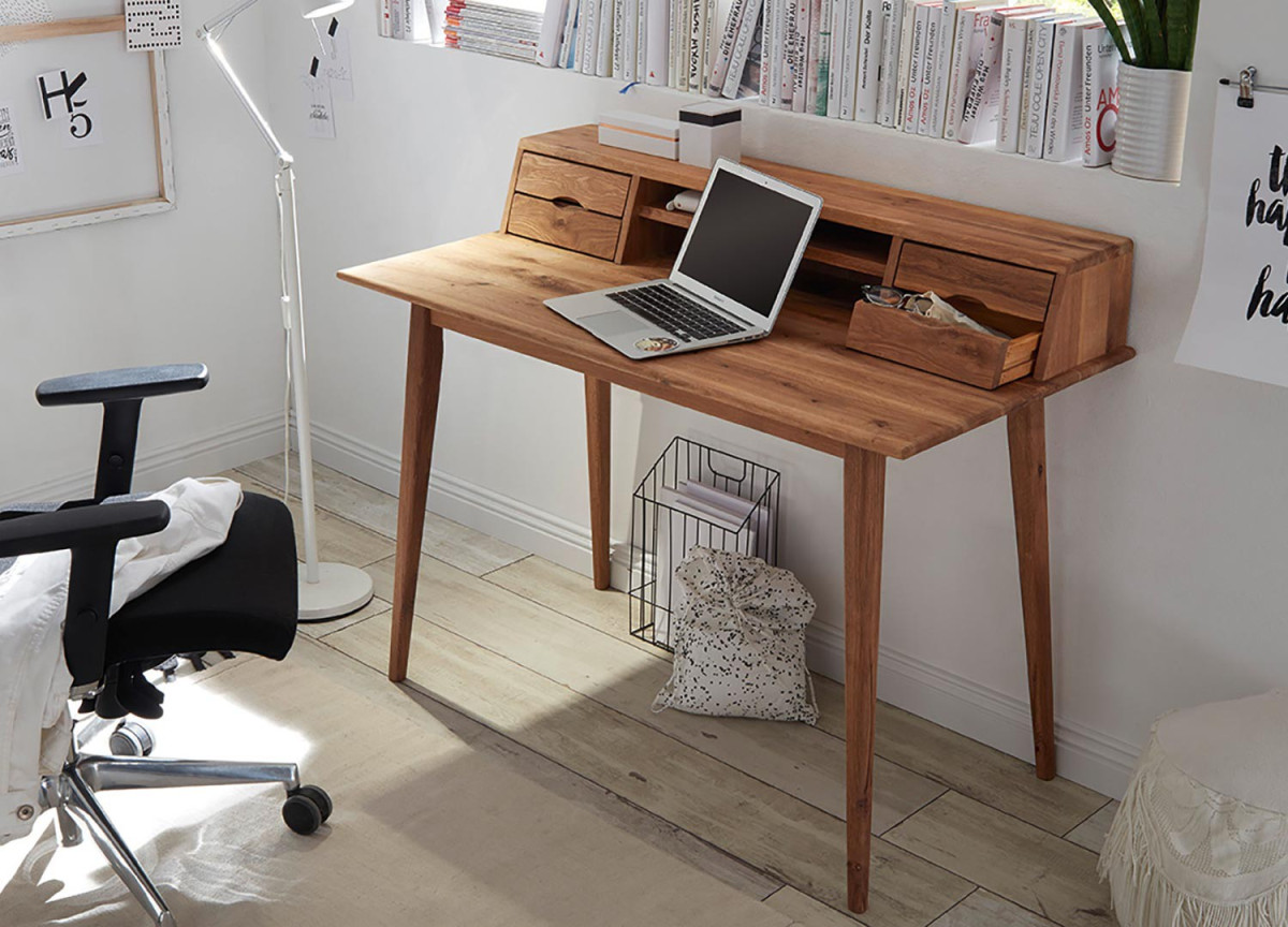 Secrétaire Bureau en Bois Massif