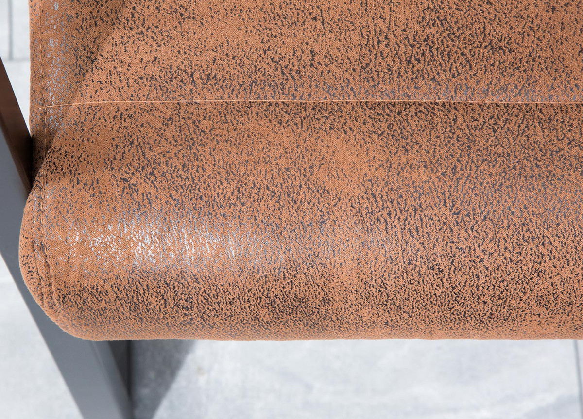 Banquette de Table Cuir Simili vieilli Marron