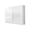 Armoire blanche à porte coulissante 275 cm