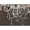 Lustre suspendu cristal 5 lampes