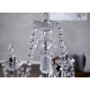 Lustre suspendu cristal 5 lampes