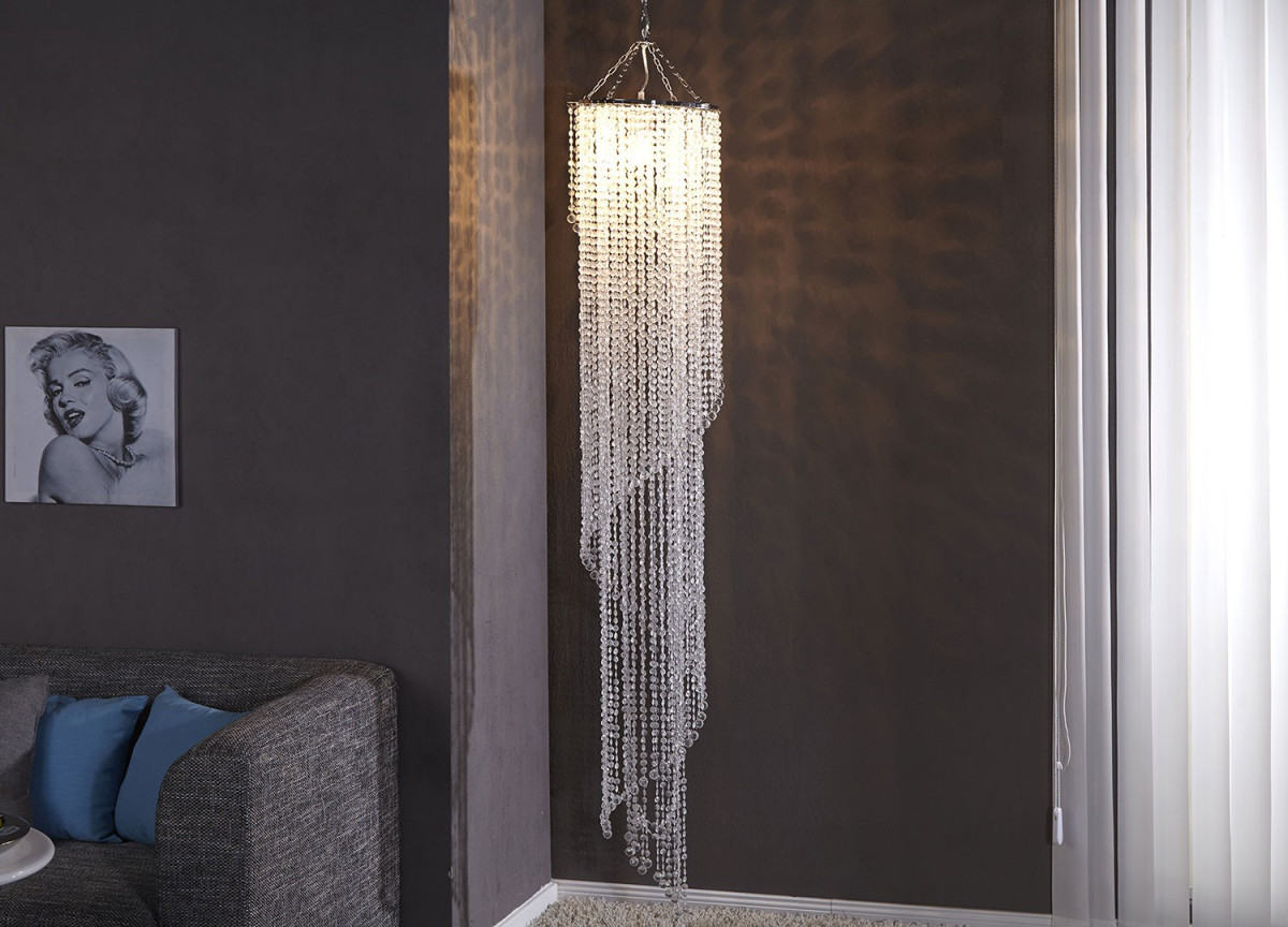 Lustre design suspendu