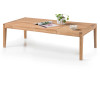 Table basse extensible en bois massif