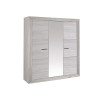 Chambre à Coucher Moderne en Bois & Éclairage Lumineux