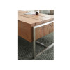 Table basse design rectangulaire en bois