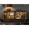 Buffet contemporain en bois massif - 4 portes