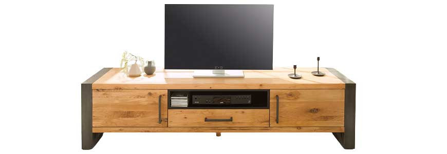 Meuble TV Moderne de 120 cm pour téléviseurs de 55 avec éclairage LED Blanc et Bleu pour téléviseurs de 12,7 cm Blanc et Bleu 