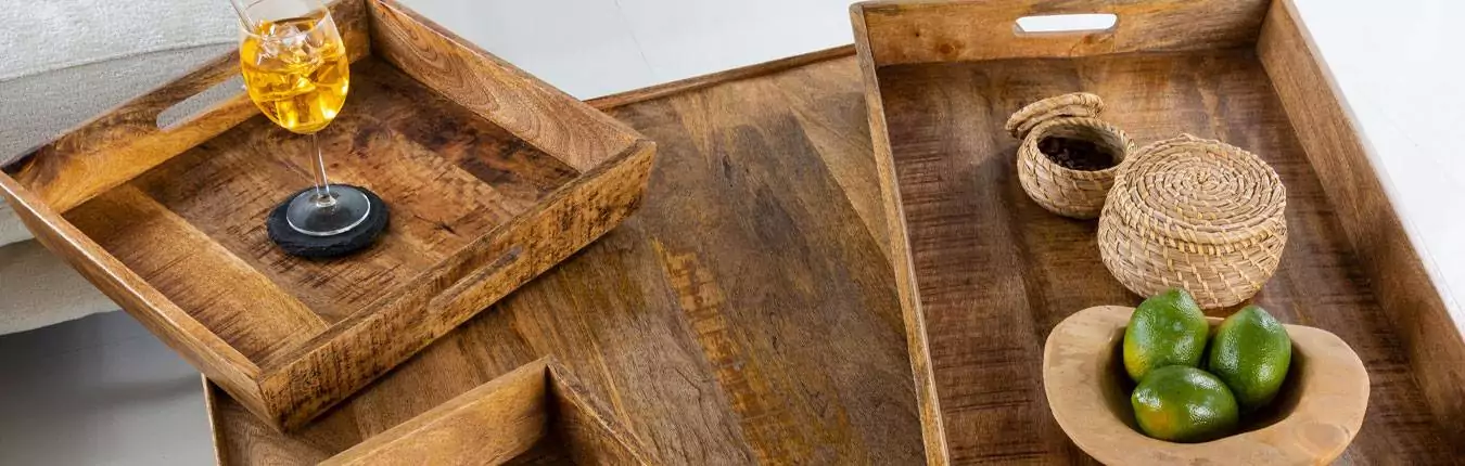 mobilier en bois de manguier modulable