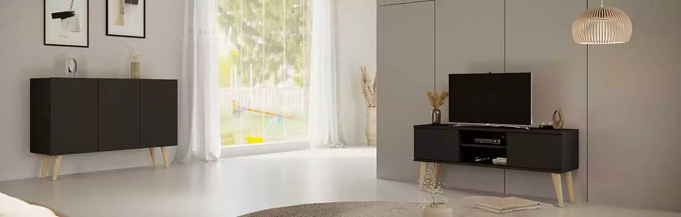 Meuble de salon scandinave pas cher