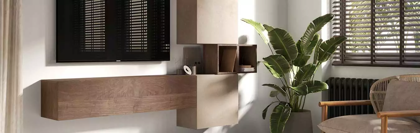 ensemble de meuble tv design muraux
