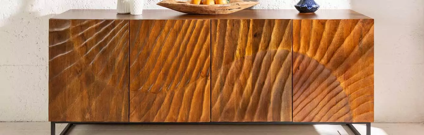 buffet en bois de manguier