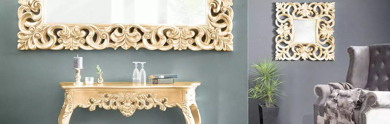 Mobilier baroque doré
