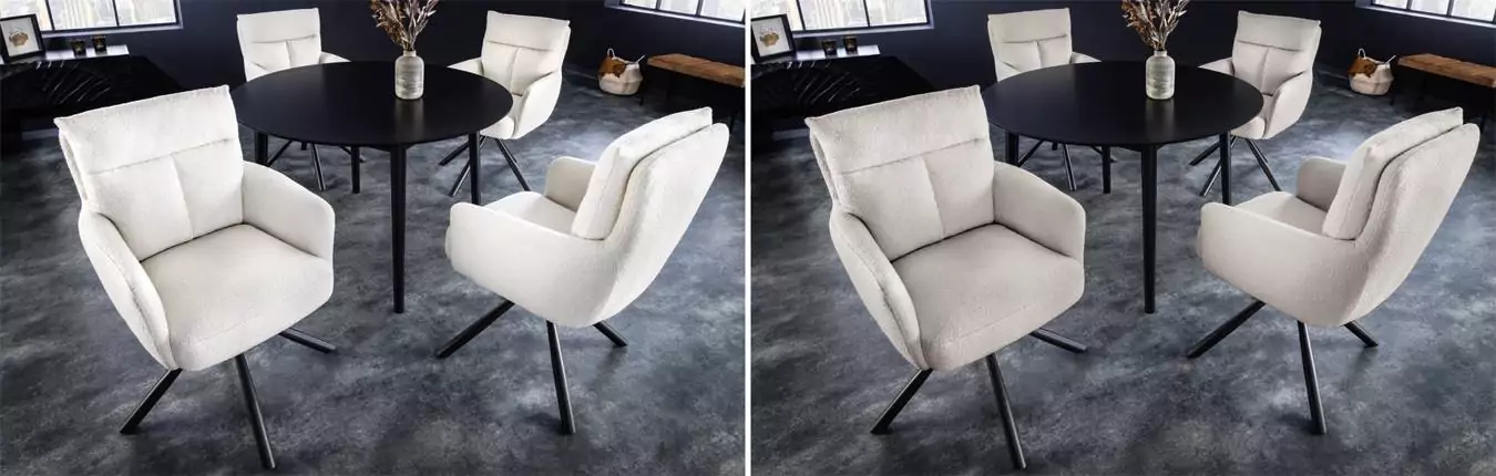 collection gorgia en tissu bouclette